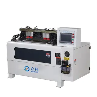 CNC широколенточный шлифовальный станок PINXIN ZK600T — калибровочно-шлифовальное оборудование для дерева и МДФ