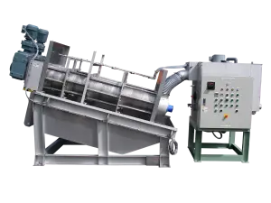 ШНЕКОВЫЙ ОБЕЗВОЖИВАТЕЛЬ ОСАДКА VOLUTE ФИРМЫ AMCON (Япония)