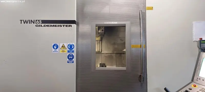 Токарный станок с ЧПУ GILDEMEISTER TWIN 65