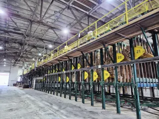 Автоматизированная линия сортировки сухой доски
