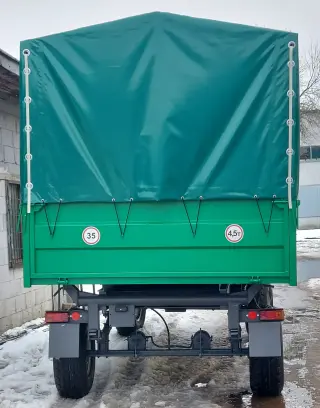 Прицеп тракторный самосвальный 2ПТС-6,5-6 с тентом
