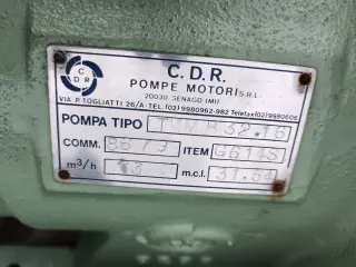 Нефтяной насос C.D.R. TMM B 32.16 с хранения