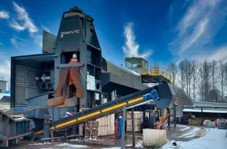 Пресс ножницы SH3L-1500 (3 камеры предварительного прессования)