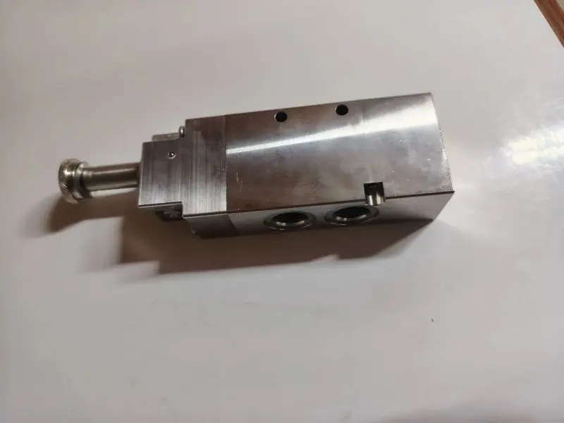 3N54-015-02 SS316 Распределитель 5/2 моностабильный. Нержавеющая сталь 316
