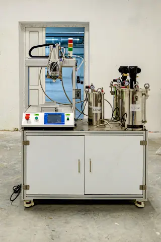 Автоматическая машина по заливке двухкомпонентным компаундом Yuanshang YS-DAB331E