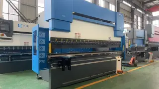 Листогибочный пресс серво-гидравлический листогиб WE67K-100T3200 (4+1)