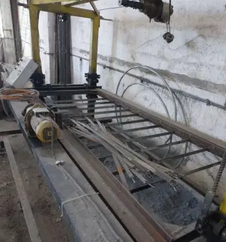 Установка распиловки пеноблока, газобетона