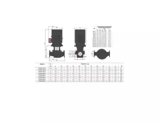 Вертикальный центробежный насос Fancy FTD40-16G/2