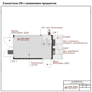 Склад ГСМ 4000х2450х2900