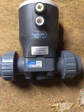 Мембранный клапан PP-H муфтовый, EPDM d 32 FIP, Италия