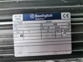 Мотор-редуктор Bonfiglioli A70 3 UH70 S3 i-120, двиг 4 квт