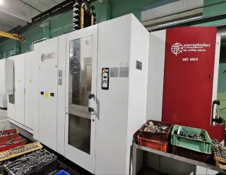 Обрабатывающий центр Heckert HEC 400D с ЧПУ Fanuc