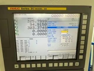 Вертикальный обрабатывающий пятиосевой центр WILLEMIN 508МТ c ЧПУ FANUK 31I