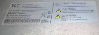 Преобразователь частоты Danfoss VLT aqua Drive 37к