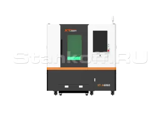 Оптоволоконный лазерный станок малого формата для резки металла XTC-6060Q/3000 Raycus