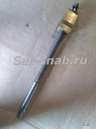 Винт поперечной подачи с гайками для станков