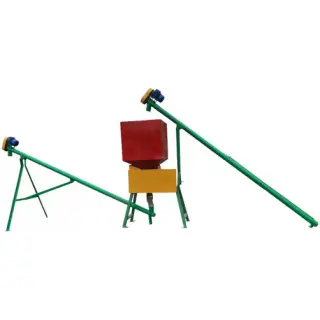 Плющилка СМП-2 с транспортерами и бункером