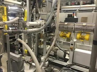 In-line линия с формовкой Illig RDM 70 KB и экструдером Battenfeld 120мм 1997 года