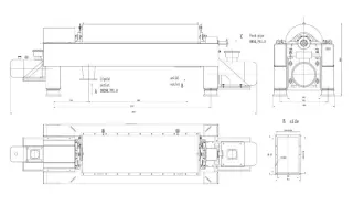Декантерную центрифугу LW530x2120-H