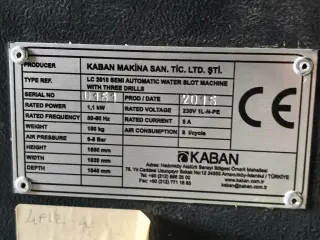 KABAN LC 2010 Станок для водоотводящих каналов полуавтоматический