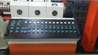 Линия грануляции твердых отходов SJ2 125 HGM Для ПНД