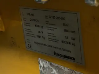 Погрузчик Jungheinrich - ETE 480