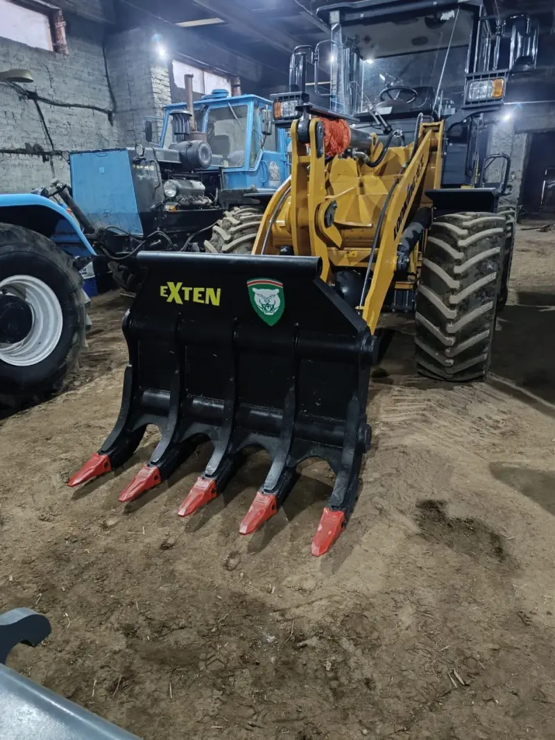 Корчеватель пней на фронтальный погрузчик Lonking, Komatsu, Doosan и другие
