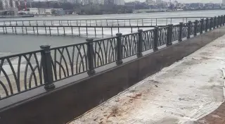 Чугунное ограждение