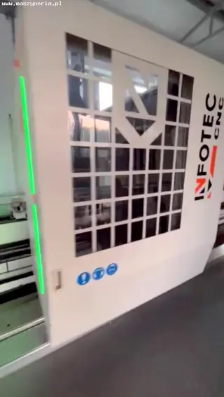 Обрабатывающий центр для профилей InfoTEC 6205 PRO 5 AXIS
