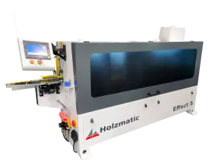 Компактный автоматический кромкооблицовочный станок HOLZMATIC Effect 5
