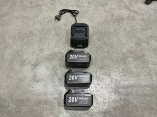 Набор аккумуляторных инструментов Metallo Power Tools Set 6 предметов