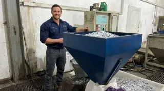 Экструдер ПНД пленки Makina Plastik