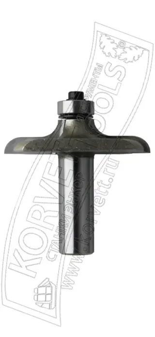 1202-76. Фреза кромочная калевочная н\п D76.2 H25.4 R12,7 TL82 Х12