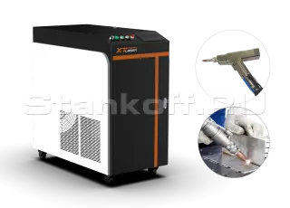Оптоволоконный аппарат лазерной сварки металла XTW-1000/IPG