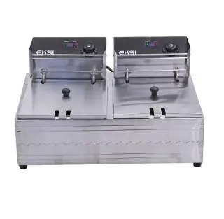 Фритюрница Eksi 6+6L