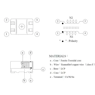 Линейный электрический фильтр SMD SF0905472YLB