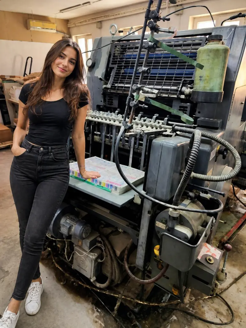 Машина офсетная Heidelberg gtoz 52-2