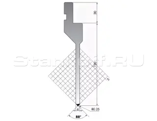 Пуансон прямого типа P.150-88-R025
