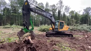 Корчеватель пней для экскаватора Case, LiuGong, Komatsu и других