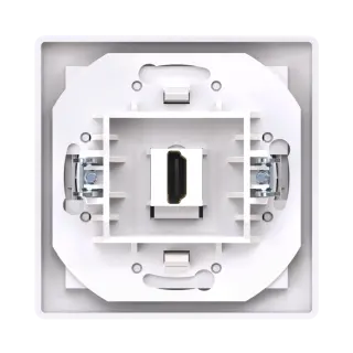 Розетка скрытой установки CADUCEUS ALING PRESTIGE с модулем Keystone HDMI тип A-A