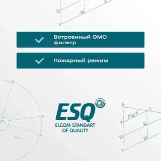 Частотный преобразователь ESQ-760-4T-0022 2.2/4кВт, 380 В