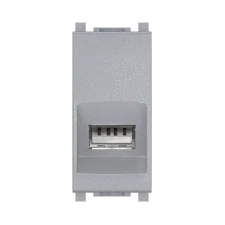 Розетка с модулем Keystone USB 2.0 тип A-A CADUCEUS ALING EXPERIENCE для скрытой проводки