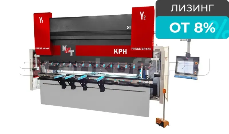 Синхронизированный гидравлический листогибочный пресс KPH 125-3200 4 axis