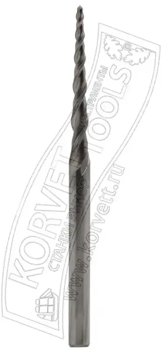 78-6075. Фреза 3d конуc. радиус.  CARBIDE D6 H30.65 R0.75 TL75 Z2