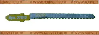 27012. Пилка для лобзика T101AO, 51мм  Энкор #27117