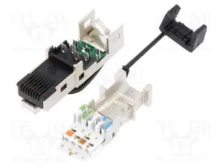 IE-PS-RJ45-FH-BK Разъем разборный металлический 1963600000 Weidmuller