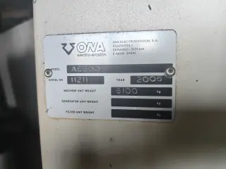 Электроэрозия ONA AE-600