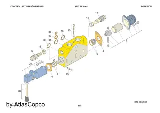 ремонт Epiroc 3128306252 гидронасос
