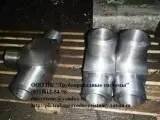 Тройник стальной точеный толстостенный геометрия по ГОСТ 17376-2001