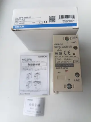 G3PA-220B-VD Omron твердотельное реле